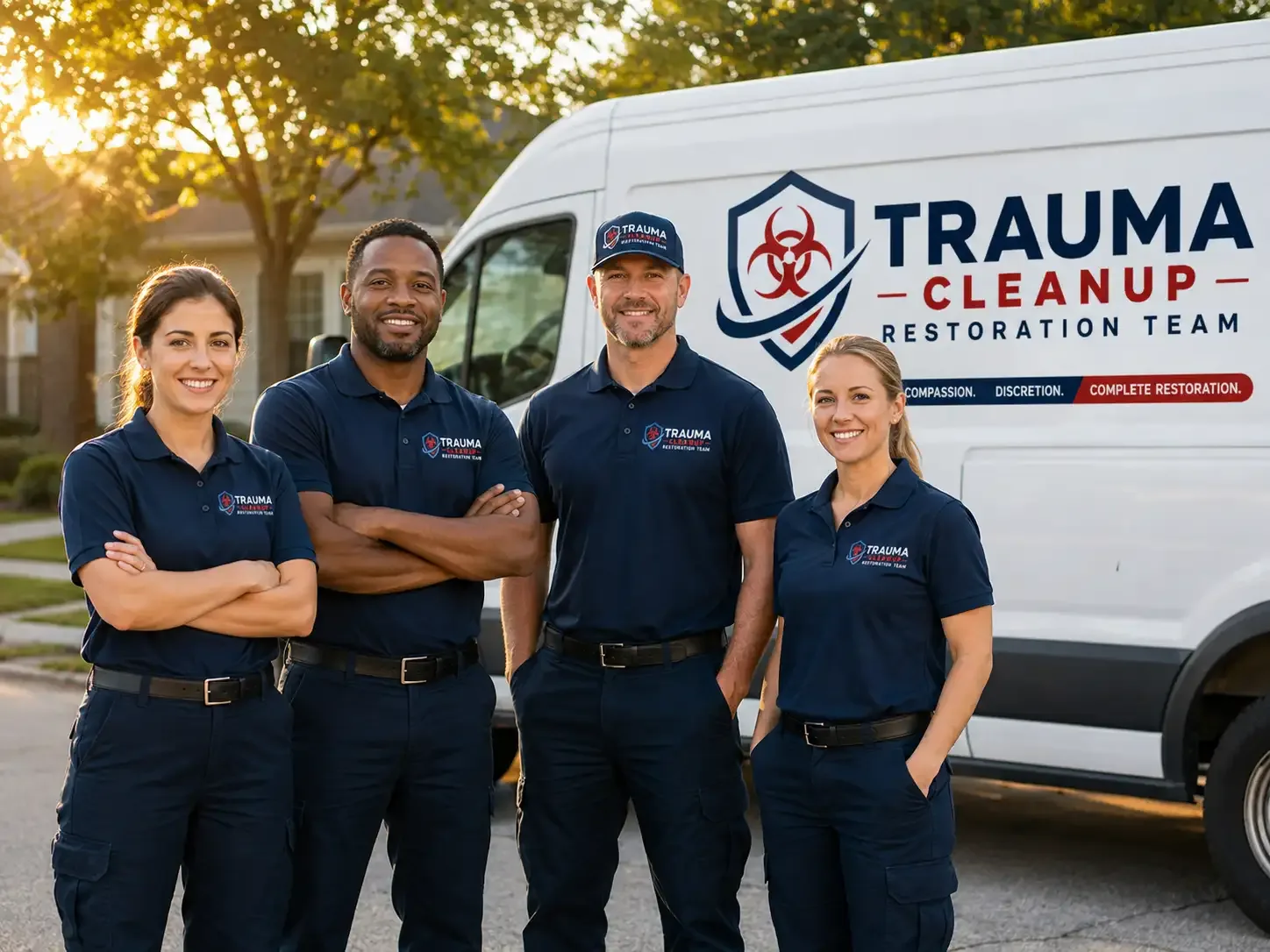 Trauma Cleanup company in May, ID